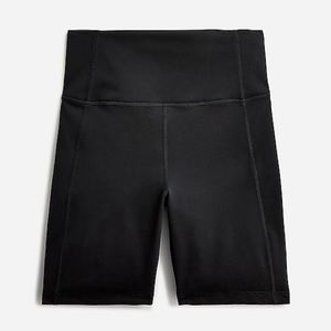J.Crew CloudStretch high-rise bike shorts NWT